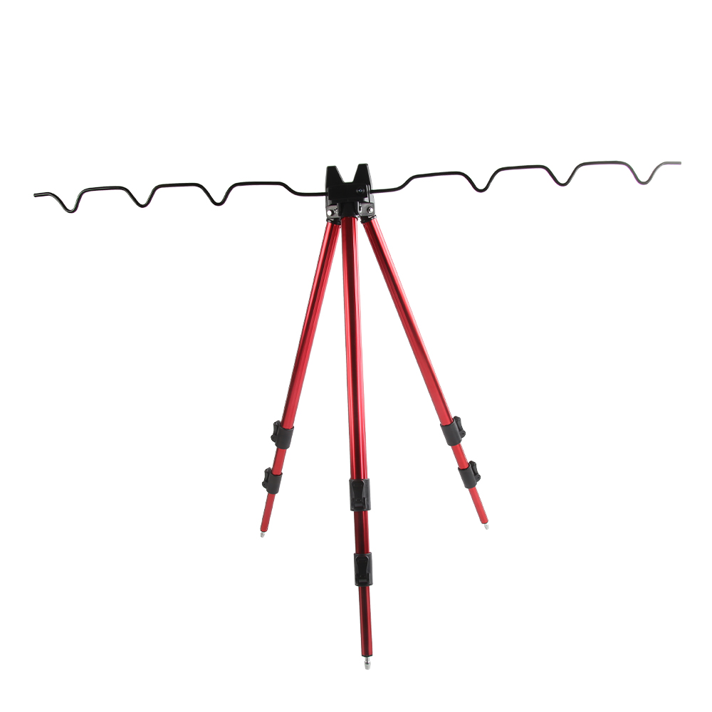 Fishing Rod Casting - Телескопическая подставка-трипод из алюминиевого сплава для