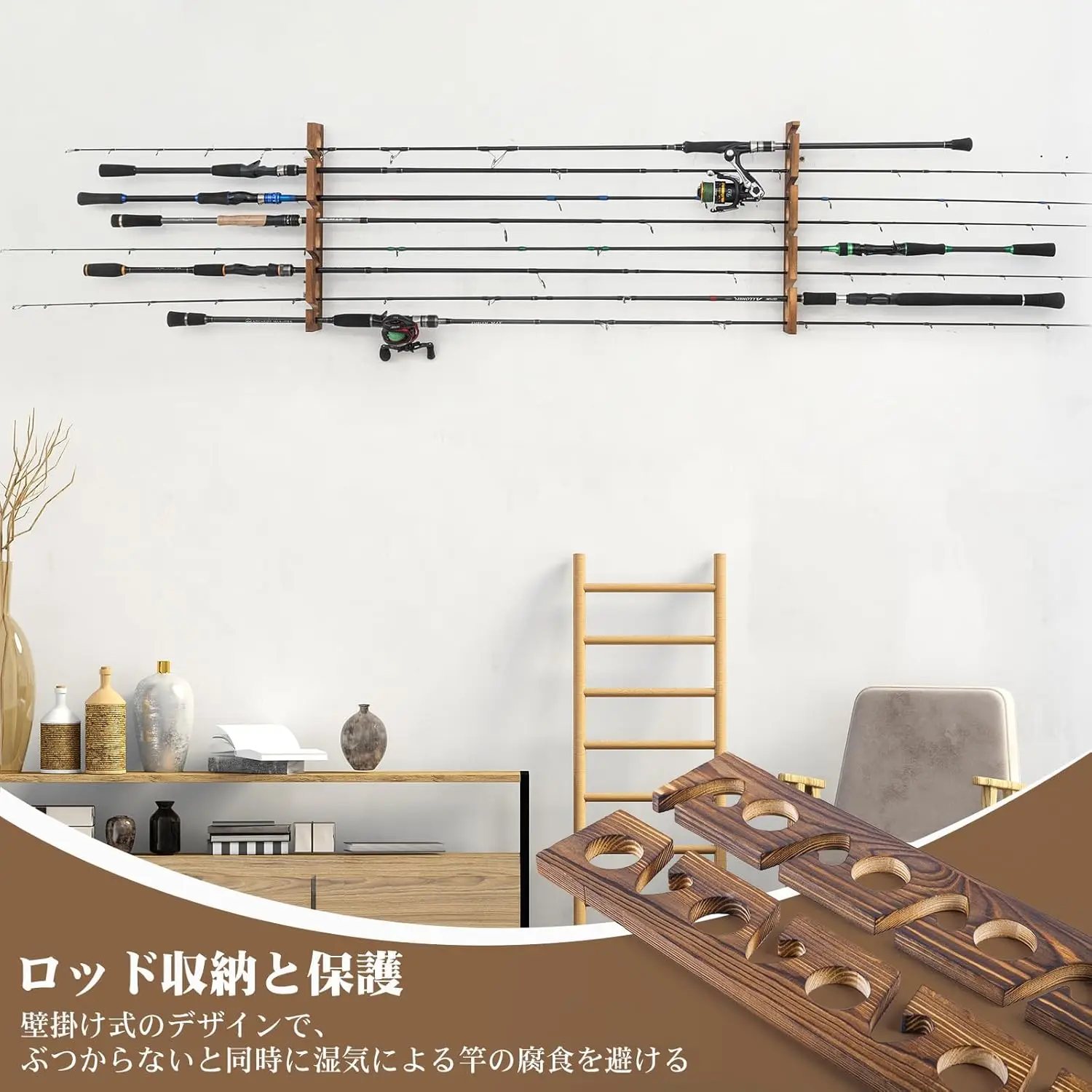 Держатели для удочек Goture с  – обзор и цена Fishing Rod Rack